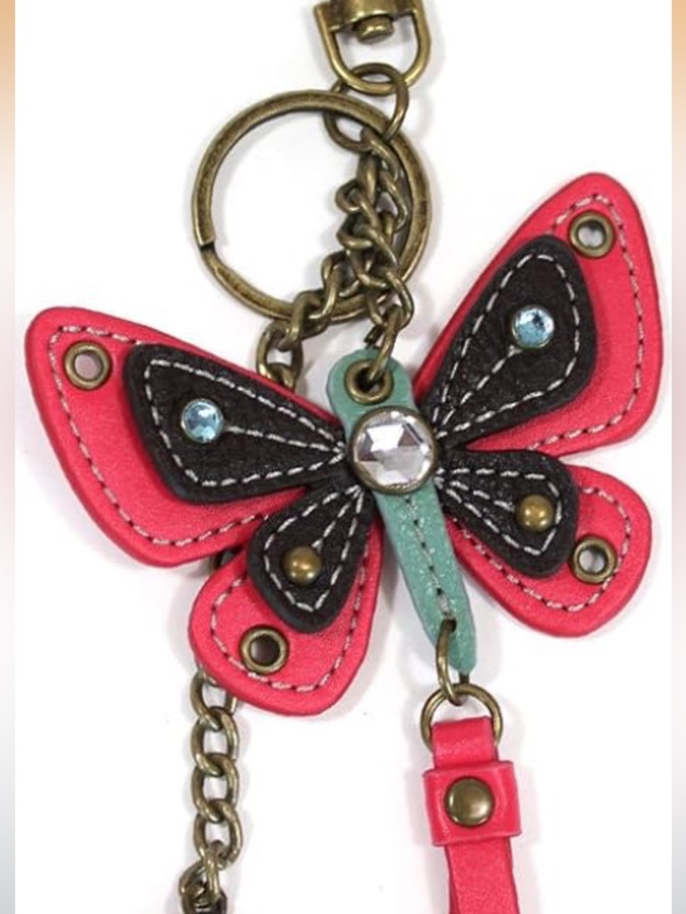 Chala butterfly key chain bag, charm luggage charm NWT - Picture 2 of 6